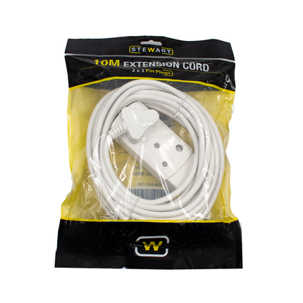 Stewart Multiple Socket Extension Cord 10M STW-EC01-10M