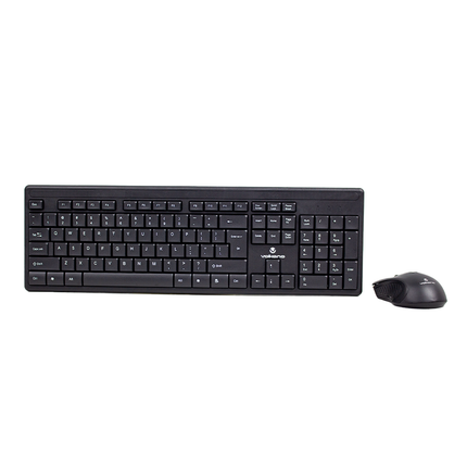 VK-20123-BK  Volkano Krypton Series  Wireless  USB Keyboard Mouse Combo.