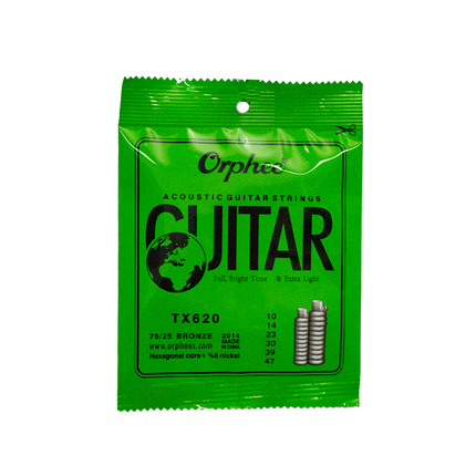 TX620 Orphee Accoustic Guitar String Set.