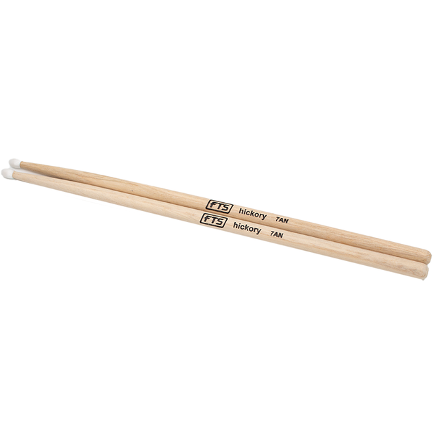 FTS 7AN Hickory Nylon Tip Drumsticks (MKI)