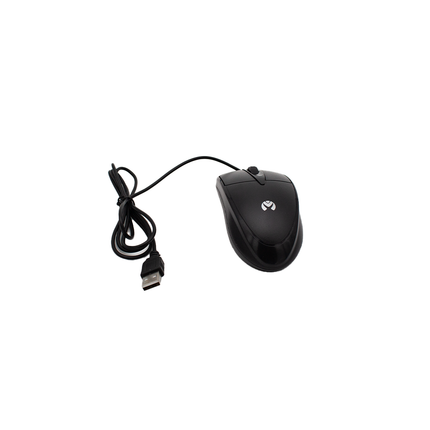 Mikuso Wired Optical Mouse 3 Buttons + 1 Wheel Black [MOS-371U BK].