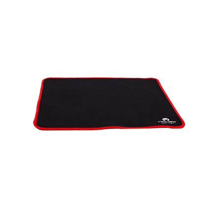 Mikuso Rubber Mousepad Black/ Red [MP-121 BK/RD].