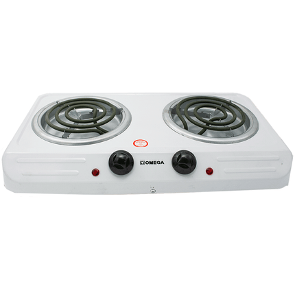 Omega Z-017 Double Electric Spiral Hotplate Stove.