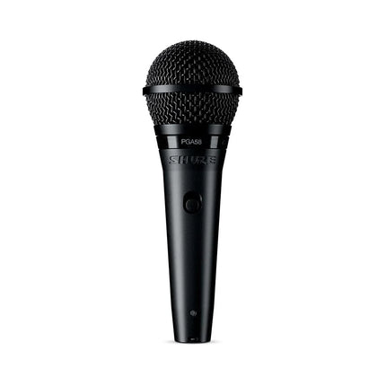 Shure PGA58 Handheld Cardioid Dynamic Vocal microphone.