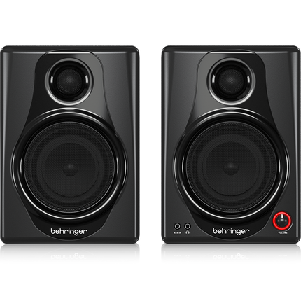 Behringer 40USB High-Resolution 150-Watt Bi-Amped Digital Monitor Speakers,fastrak-sa.