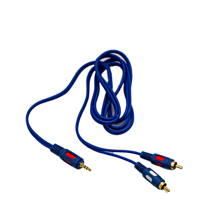 FTS C352RCA18 2X RCA To 3.5mm TRS Jack Cable 1.8M.