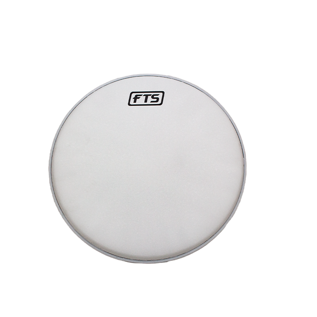 14'' Coated white drum head.