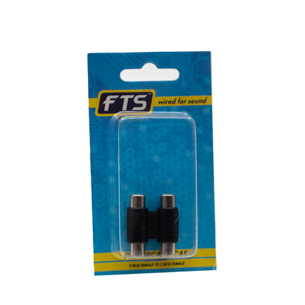 2*RCA Female To 2*RCA Female Plug [FTS-P2RCAF2RCAF]