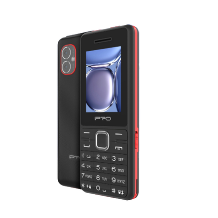 IPRO 2G Dual Sim feature phone [A33 BK+RD]