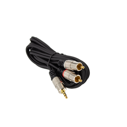 Astro Audio 1.8M 3.5mm St Jack to 2 RCA Cable[2RCA-3.5MM1.8M]