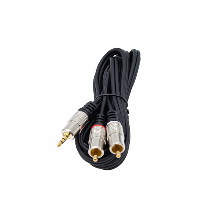 Astro Audio 1.8M 3.5mm St Jack to 2 RCA Cable[2RCA-3.5MM1.8M]