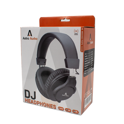 Astro Audio Dj Headphone Black[DSH3500 BK]