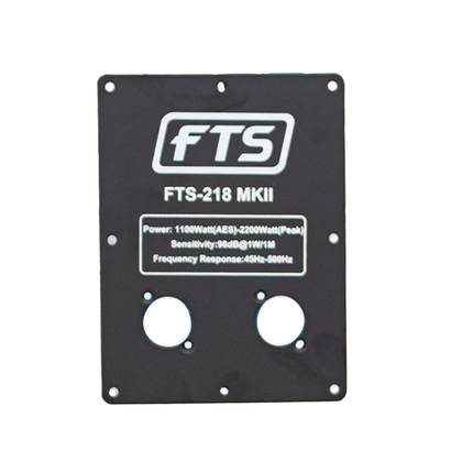 BACK PLATE For FTS-218