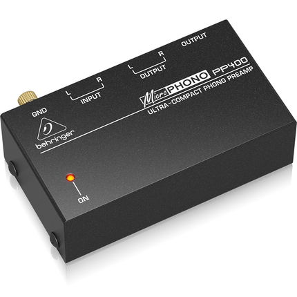 Behringer PP400 Phono Preamp.