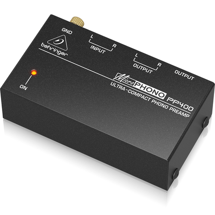 Behringer PP400 Phono Preamp.