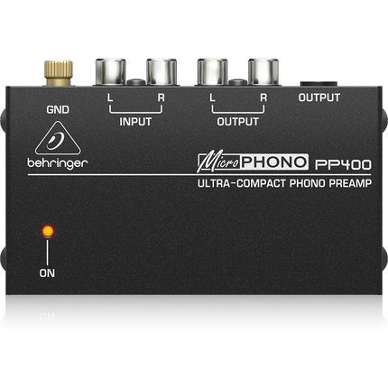 Behringer PP400 Phono Preamp.