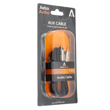 Astro Audio 3.5mm St to 3.5mm St Aux Cable [C353518]