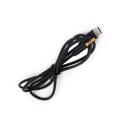 Tecnix  Audio Cable 1M 1m+3.5mm to type C Aux Black [CBL-117 BK]