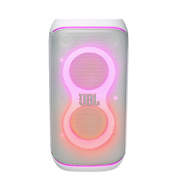 JBL Partybox Portable Speaker - White [CLUB120]