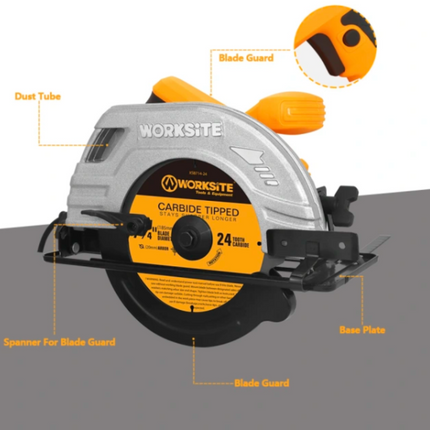 WorkSite 220V Electric Circular Saw [CSW173]