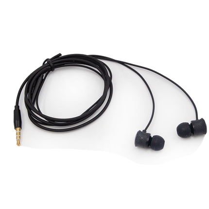 Mikuso Earbud With 1.2M Cable Black [EB-118 BK]