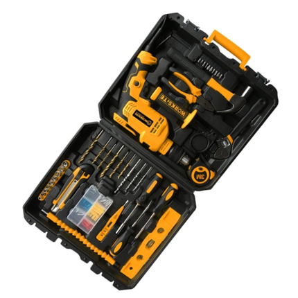 WorkSite 102Pcs 710W Electric Impact Drill Kit [EID448-KIT]