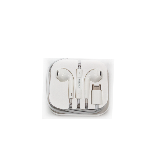 Mikuso Earbuds with 1.2M cable White [EP-101-C WH]