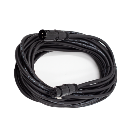 FTS 10M XLR Male -XLR Female Mic Cable [TX009+TX012BK]