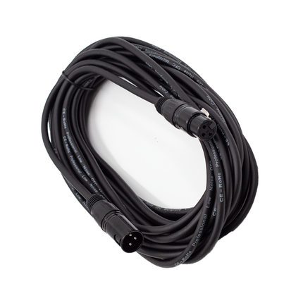 FTS 10M XLR Male -XLR Female Mic Cable [TX009+TX012BK]