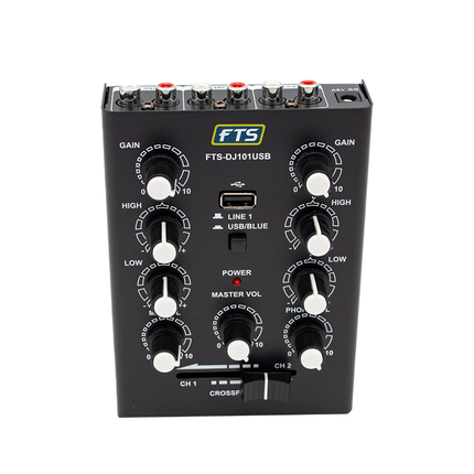 FTS DJ101USB Fts DJ Mixer,fastrak-sa.