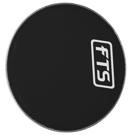 FTS 22'' Black Drum Head 0.25mm ) (MKI)