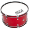 FTS-JT01RD Fts 26X12'' Marching Drum Red.