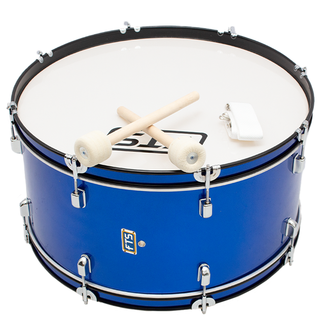 FTS 26X12'' Marching Drum Blue (MKI) [FTS-JT01 BL]