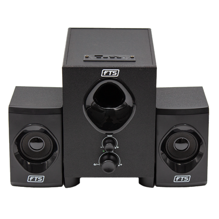 Rhythm Amplified 2.1Multimedia Speaker System With Usb/Sd/Fm/Bt (FTS-387U)