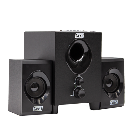 Rhythm Amplified 2.1Multimedia Speaker System With Usb/Sd/Fm/Bt (FTS-387U)