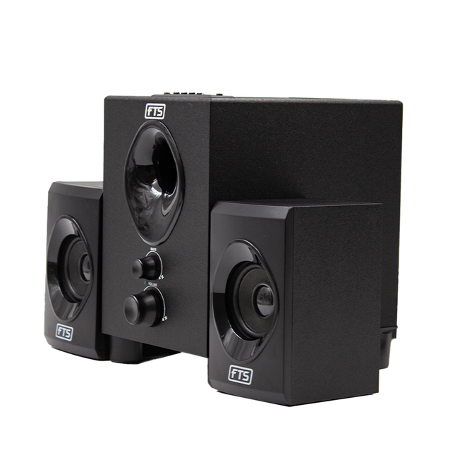 Rhythm Amplified 2.1Multimedia Speaker System With Usb/Sd/Fm/Bt (FTS-387U)