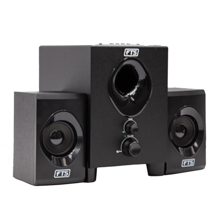 Rhythm Amplified 2.1Multimedia Speaker System With Usb/Sd/Fm/Bt (FTS-387U)