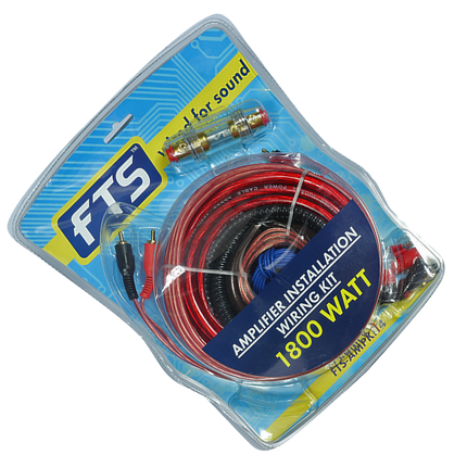 FTS Amp Wiring Kit 4 Gauge (10)