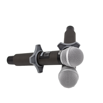 FTS CD02 Dual Handheld Wireless Microphones.