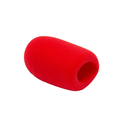 FTS D-01-R Microphone Windshield (Red)