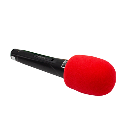 FTS D-01-R Microphone Windshield (Red)