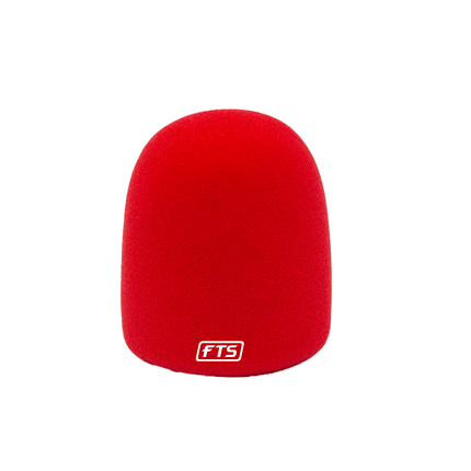 FTS D-01-R Microphone Windshield (Red)