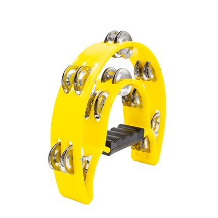 FTS Double Row Tambourine Yellow [FTS-JT-TX9-20 YL]