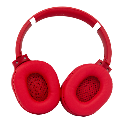 FTS Over-Ear Wireless Headphones (Red) [FTS KD21]