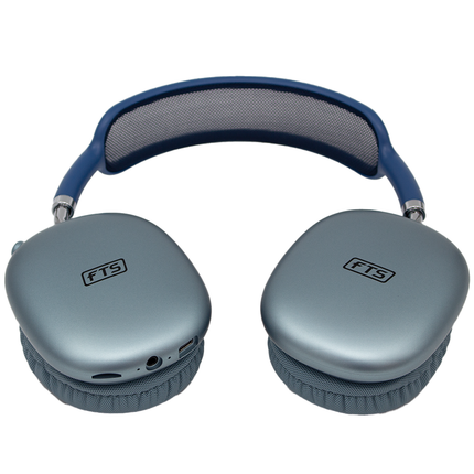 FTS Bluetooth Headphone With Rotary Switch Blue [FTS-KD15 BL]