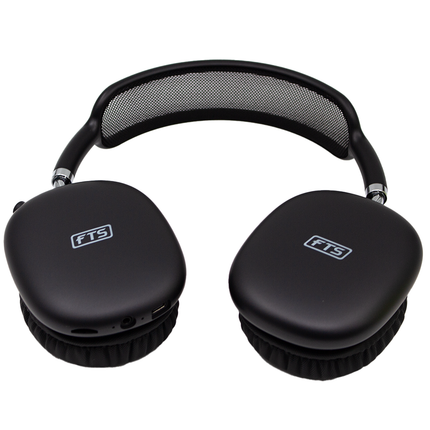 Bluetooth Headphone with Rotary Switch Black [FTS-KD15 BK]