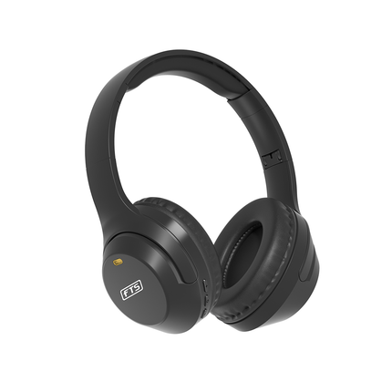 FTS Pure Audio Bluetooth Headphone Black [FTS-KD55 BK]