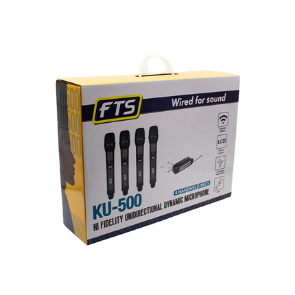 Wireless Mics Hi-Fidelity Uni-Directional [FTS-KU500MKIII]