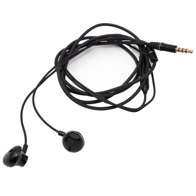 FTS Mini Jack Earphone Black [FTS-P10+ BK]