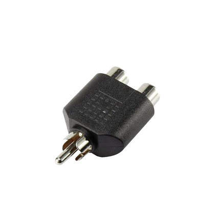 Astro Audio RCA Male to 2 x RCA Female Adapter [PRCAM2RCAF]